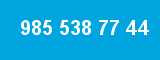 985 538 77 44
